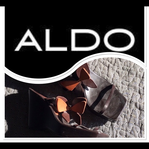 Aldo Shoes - Leather Sandals Aldo